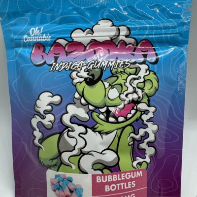 BAZOOKA - BUBBLEGUM BOTTLES 1000MG - INDICA ONLY