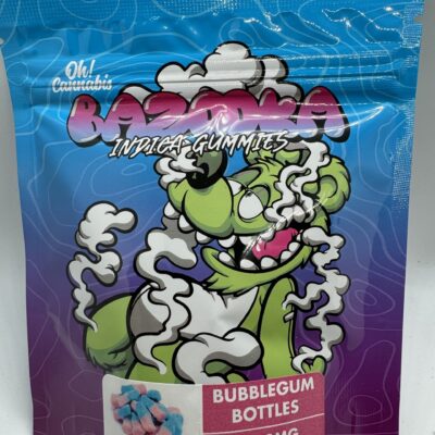BAZOOKA - BUBBLEGUM BOTTLES 1000MG - INDICA ONLY