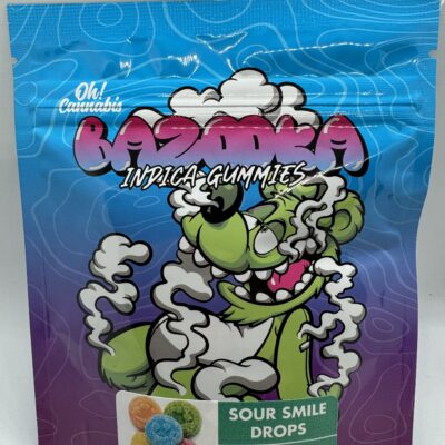 BAZOOKA - SOUR SMILE DROP 1000MG - INDICA ONLY