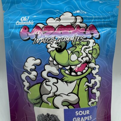 BAZOOKA - SOUR GRAPE 1000MG - INDICA ONLY