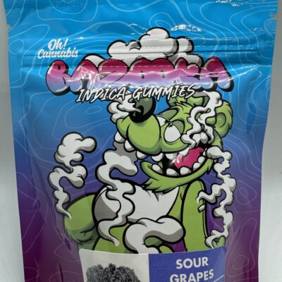 BAZOOKA - SOUR GRAPE 1000MG - INDICA ONLY