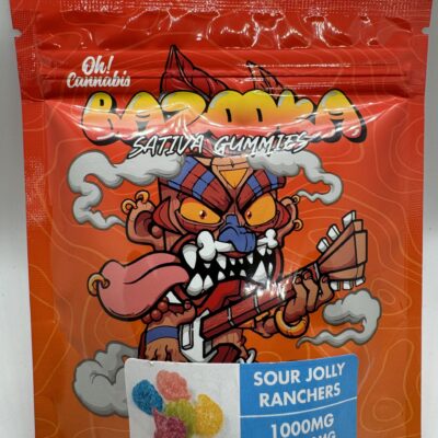 BAZOOKA - SOUR JOLLY RANCHERS 1000MG - INDICA / SATIVA