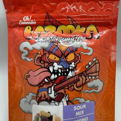 BAZOOKA - SOUR MIX 1000MG - INDICA / SATIVA