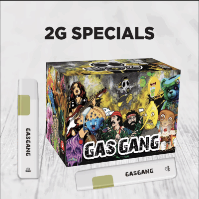 GAS GANG 2G VAPE PEN DEALS -- CHOOSE FROM UP TO 40 FLAVORS