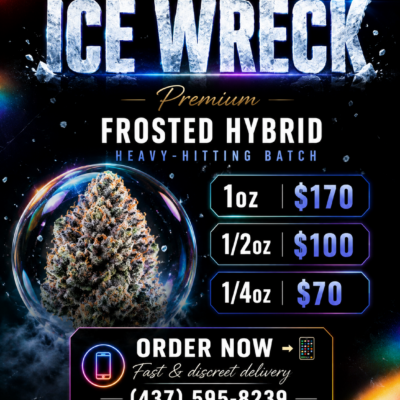 ❄️ Ice Wreck – Premium Frosted Hybrid | Heavy-Hitting Batch ❄️