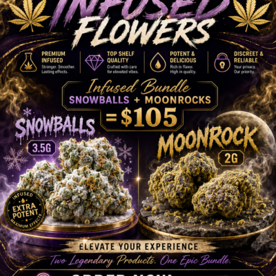 Premium Infused Flowers Bundle π₯π Two legendary products. One epic bundle.