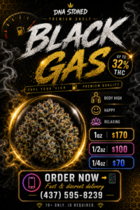 ⛽️ Black Gas - Fuel Your High | Upto 32% THC | Now Only $170 OZ