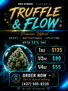 ✨ Truffle&Flow - Premium Hybrid | Upto 28% THC | Now Only $135 Oz