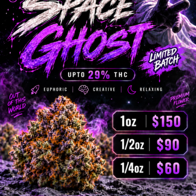 🚀 Space Ghost - Limited Batch | Upto: 29% THC | Now Only: $150 OZ