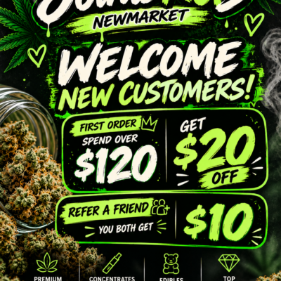 💚 Weed Lovers - Welcome to JointRUs Newmarket 💚