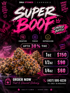 🎄 Super BooF - Hybrid Strain | Upto 31% THC | Special Price: $150 Oz!!