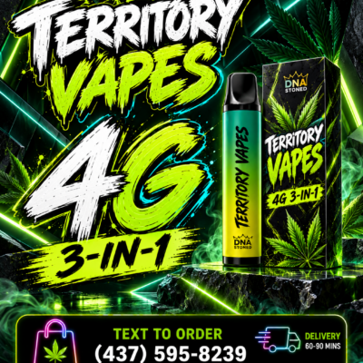 💨 Territory Vapes 3-in-1 Vape — Available in 2G & 4G 💨